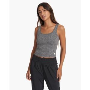 Vuori Women's Halo Essential Tank in Grey Size XL